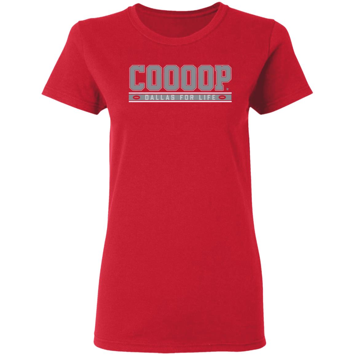 Coooop Dallas For Life shirt Amari Cooper is back with the Cowboys, now get the shirt to celebrate! Ladies T Shirt Coooop Dallas For Life shirt Amari Cooper is back with the Cowboys, now get the shirt to celebrate! Ladies T Shirt