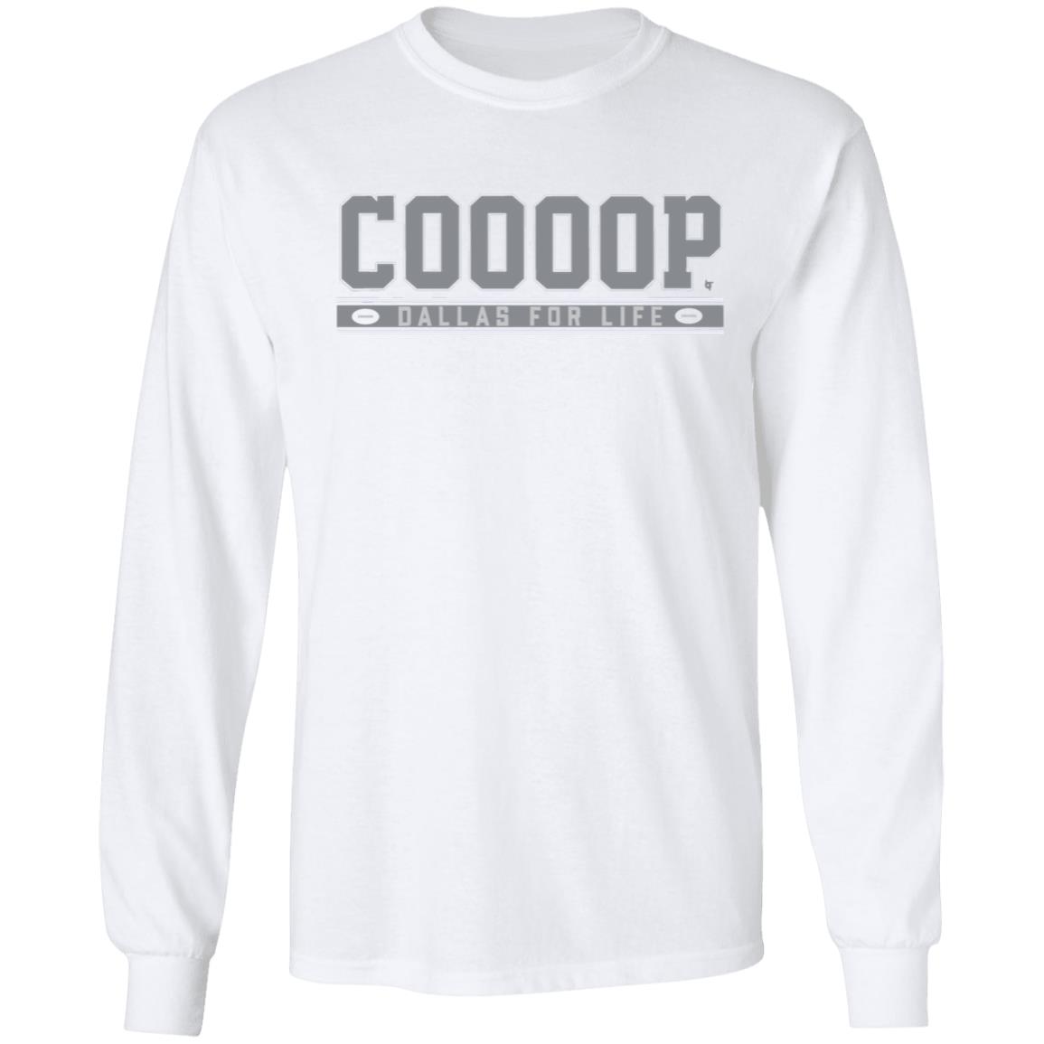 Coooop Dallas For Life shirt Amari Cooper is back with the Cowboys, now get the shirt to celebrate! Long Sleeve T Shirt Coooop Dallas For Life shirt Amari Cooper is back with the Cowboys, now get the shirt to celebrate! Long Sleeve T Shirt