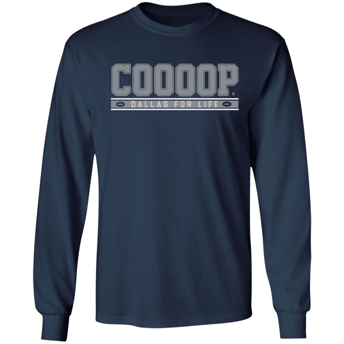 Coooop Dallas For Life shirt Amari Cooper is back with the Cowboys, now get the shirt to celebrate! Long Sleeve T Shirt Coooop Dallas For Life shirt Amari Cooper is back with the Cowboys, now get the shirt to celebrate! Long Sleeve T Shirt