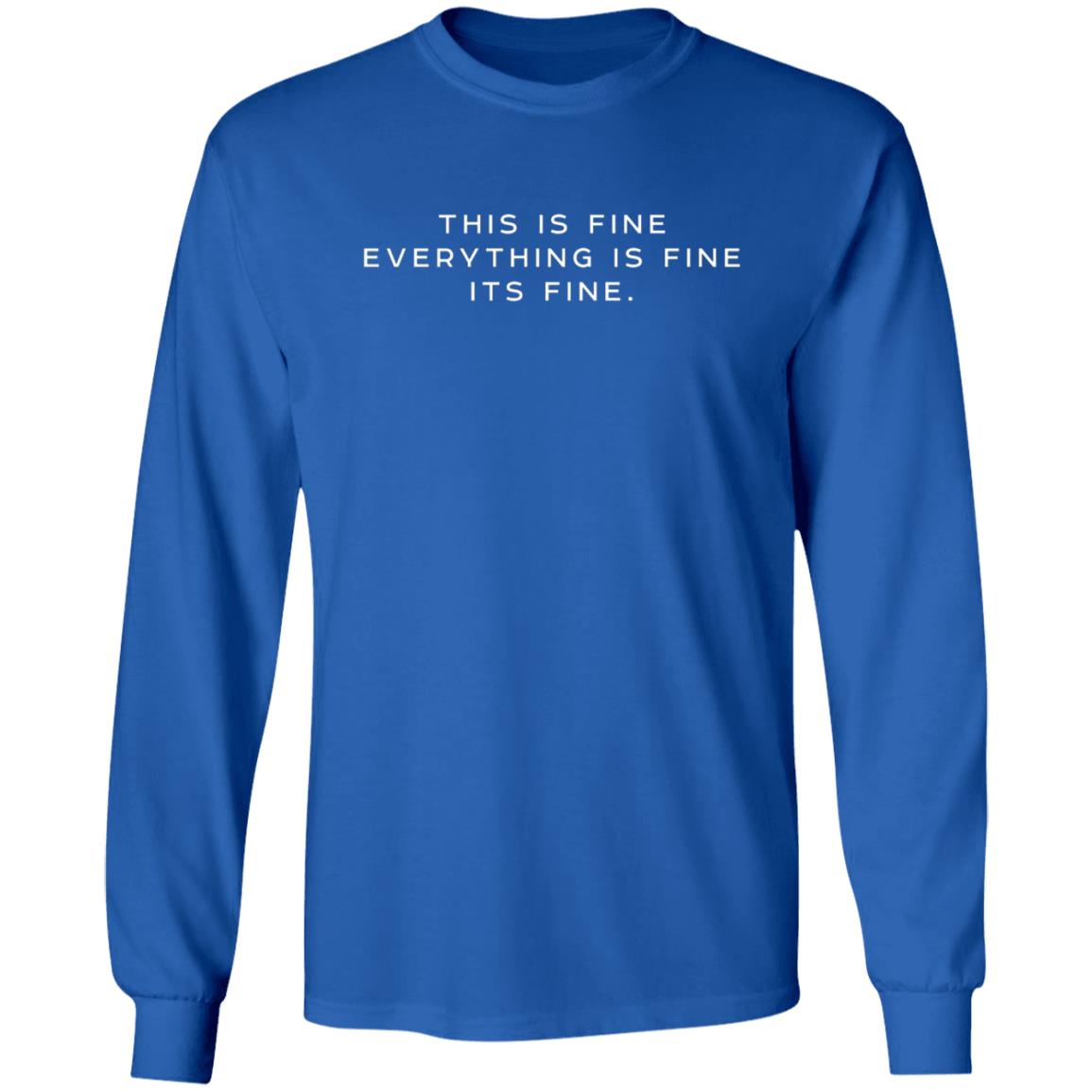 this is fine everything is fine its fine t shirt this is fine everything is fine its fine t shirt