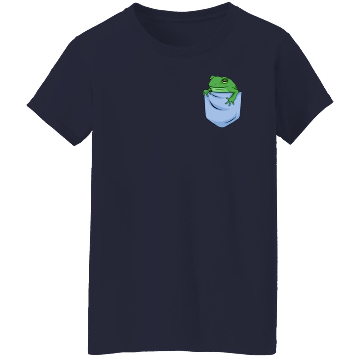 Jenna Lynn Meowri Pocket Frog T Shirt Frog In The Breast Pocket Frog Jenna Lynn Meowri Pocket Frog T Shirt Frog In The Breast Pocket Frog