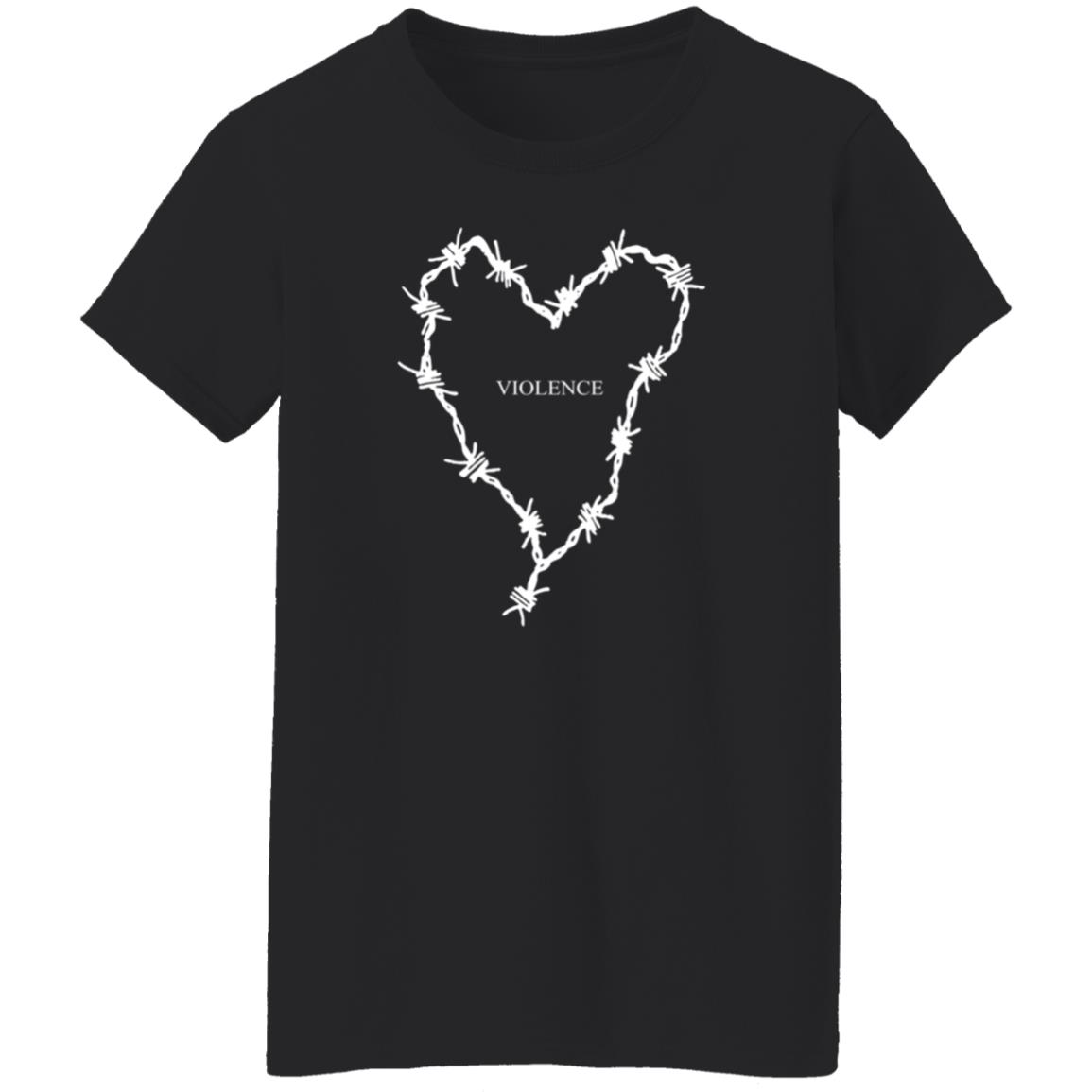 24Hundred Merch Barbed Wire Heart Shirt Frank Iero 24Hundred Merch Barbed Wire Heart Shirt Frank Iero