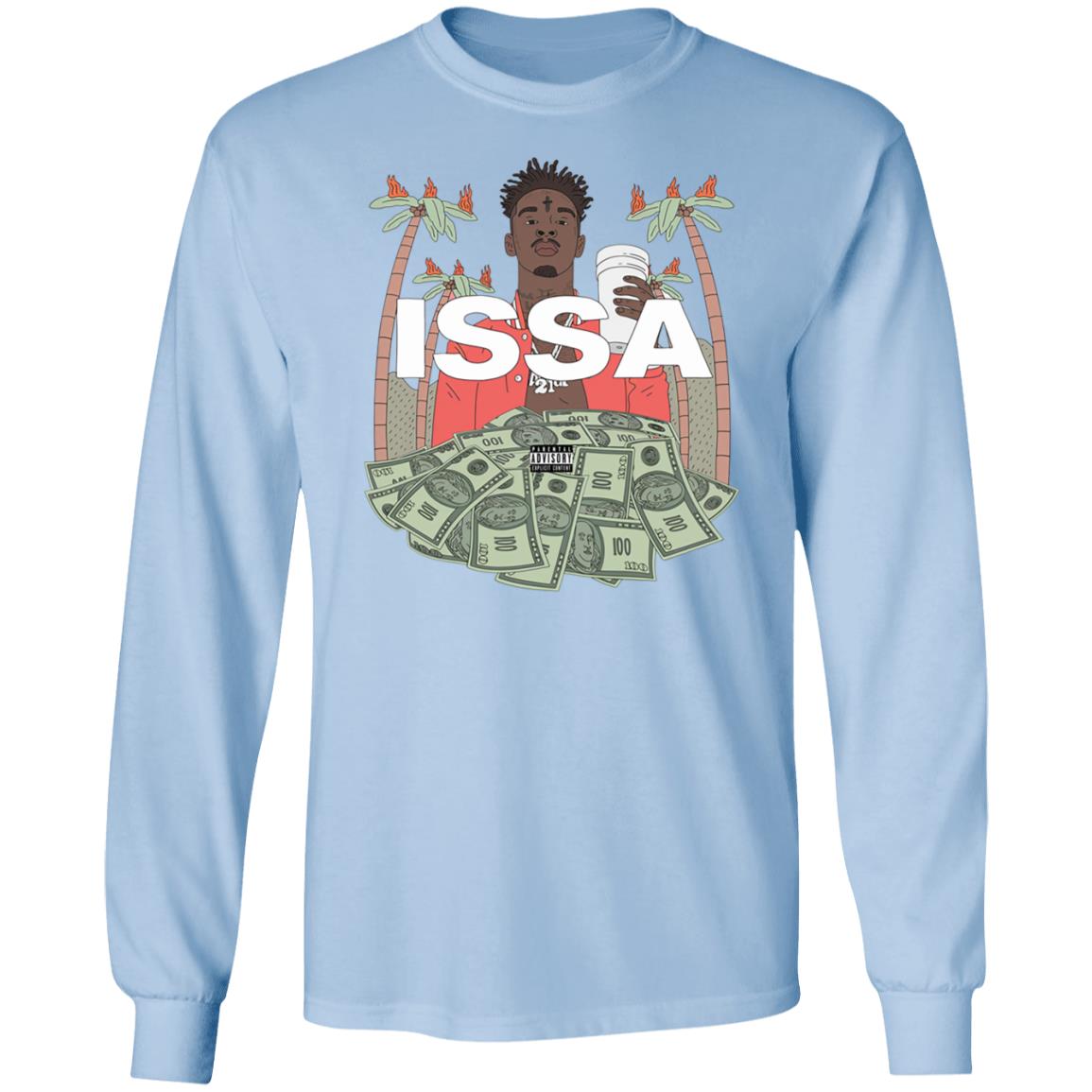 21 Savage Merch Issa White T-Shirt 21 Savage Merch Issa White T-Shirt