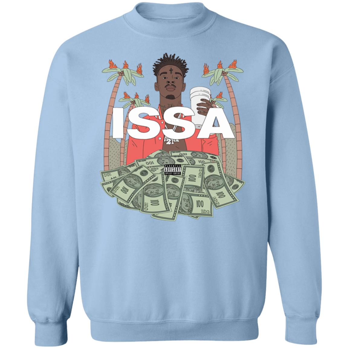 21 Savage Merch Issa White T-Shirt 21 Savage Merch Issa White T-Shirt