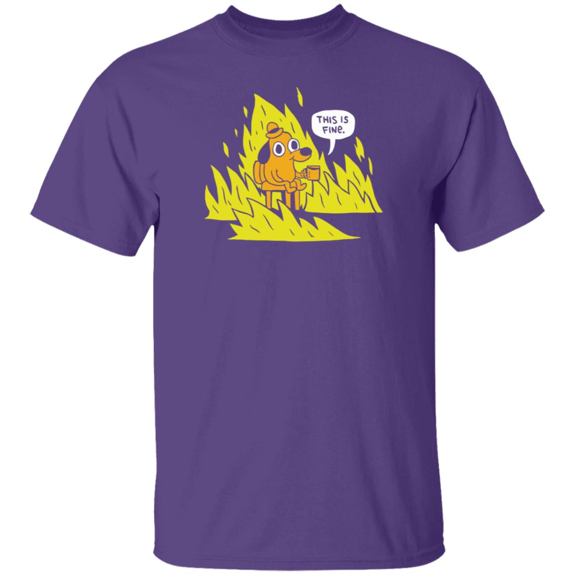 Topatoco Store This Is Fine Shirt Daniel Kibblesmith Topatoco Store This Is Fine Shirt Daniel Kibblesmith